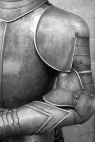 A knight's armour symbolizes protection against rising interest rates.