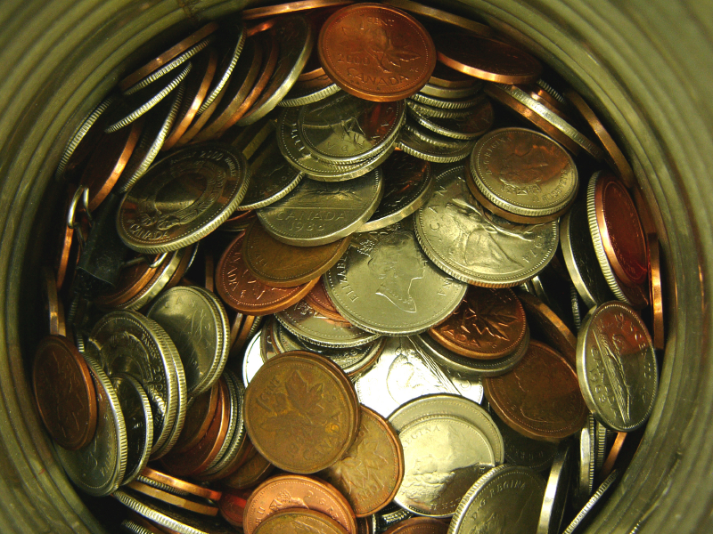 Collecting Pennies & Coins to Save and Manage Money Better