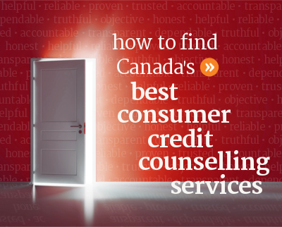 How to find Canada's best consumer credit counselling services.